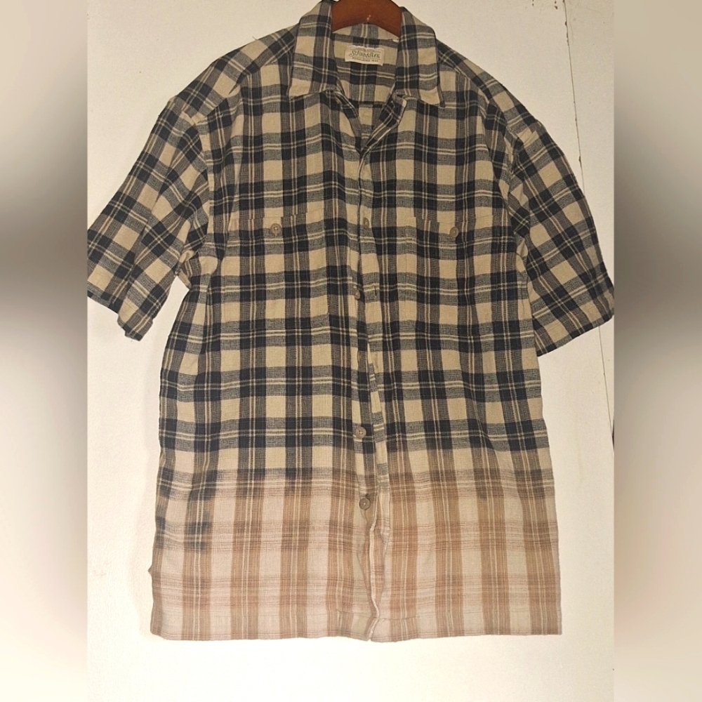 Authentic St Johns Bay Button Down Short Sleeve S… - image 1